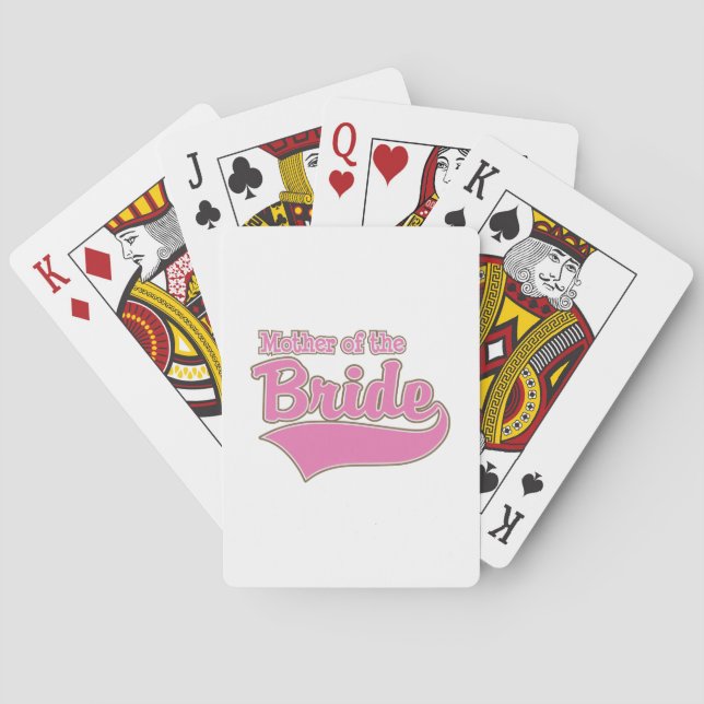 Mutter der Braut Spielkarten (Rückseite)