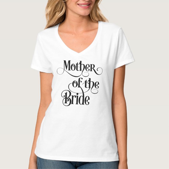 Mutter der Braut T-Shirt (Vorderseite)