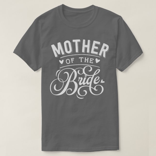 Mutter der Braut T-Shirt (Design vorne)