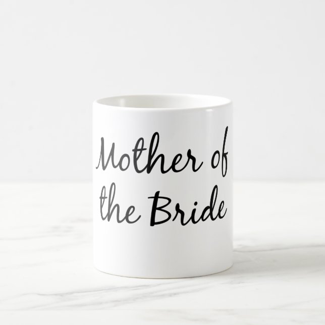 Mutter der Braut-Tasse Kaffeetasse (Mittel)