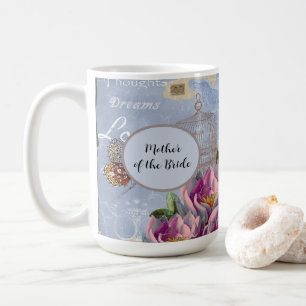 Mutter der Braut viktorianische Liebesgedanken Trä Kaffeetasse