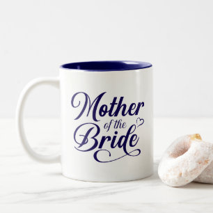 Mutter der Braut Zweifarbige Tasse