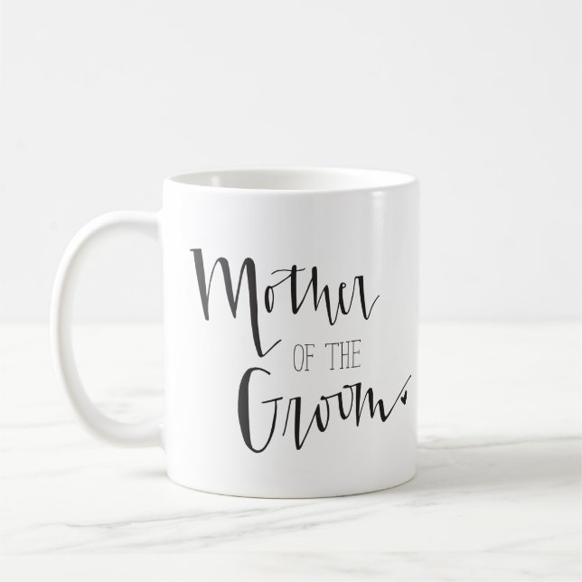 Mutter der Bräutigam-Tasse Kaffeetasse (Links)