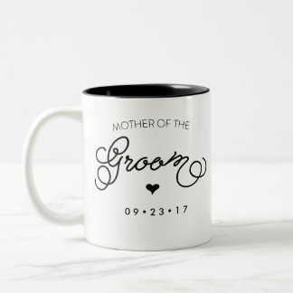 Mutter der Bräutigam-Tasse personifizieren Ihr Zweifarbige Tasse
