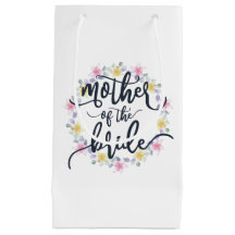 Mutter der Brautkalligrafie | Geschenktasche