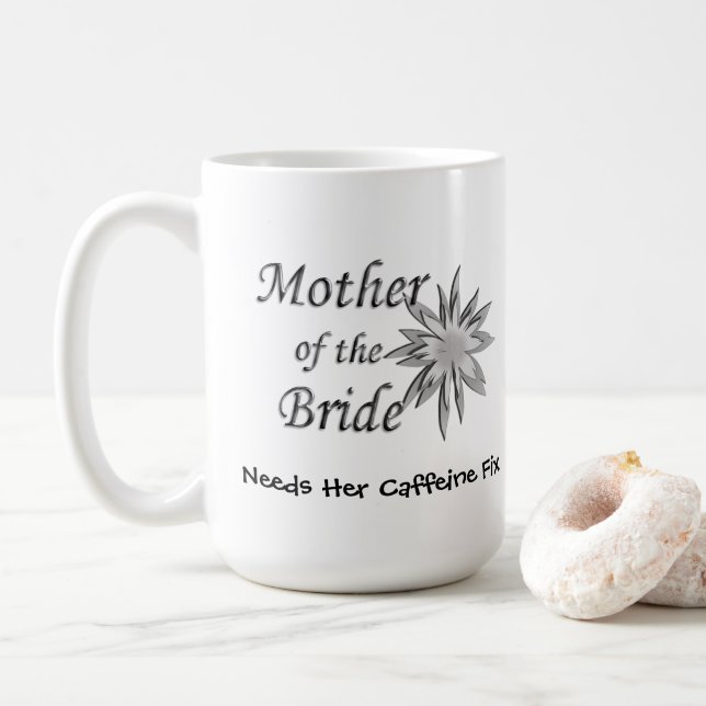 Mutter der Bride Funny Kaffeetasse (Mit Donut)