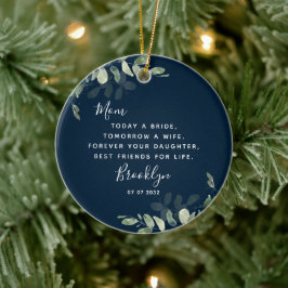 Mutter der Bride Keepake Keramik Ornament