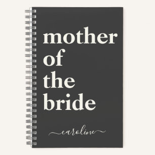 Mutter der Bride Minimalistisch Moderne Custom Bla Notizbuch