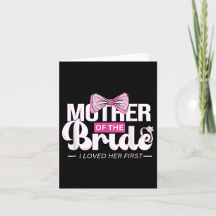 Mutter der Bride Mob Wedding Mama Mama Niedlich Br Karte