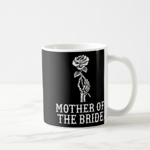 Mutter der Bride Skeleton Gothic Bachelorette W Kaffeetasse
