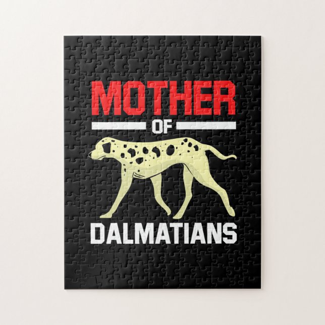 Mutter der Dalmatiner Hunde (Vertikal)