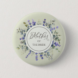 Mutter der Eukalyptus Gerahmt Button