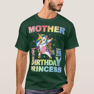 Mutter der Geburt Prinzessin Dabbing Unicorn Gi T-Shirt