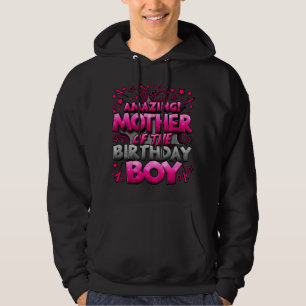 Mutter der Geburtstagsjunge Mutter Matching Family Hoodie