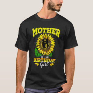 Mutter der Geburtstagskinder Sonnenblume Geburtsta T-Shirt