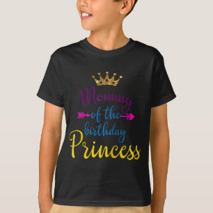 Mutter der Geburtstagsprinzessin Matching Family T-Shirt