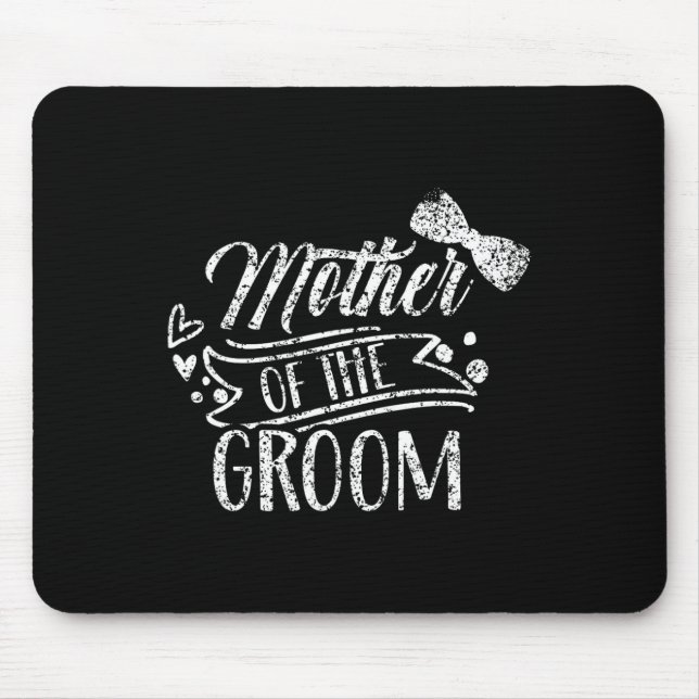 Mutter der Groom-Bachelor-Hochzeitsfeier Redewendu Mousepad (Vorne)
