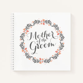 Mutter der Groom Elegant Wedding | Gästebuch Notizbuch