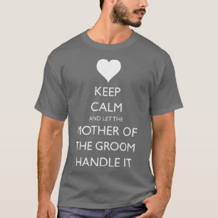 Mutter der Groom Funny Wedding T-Shirt