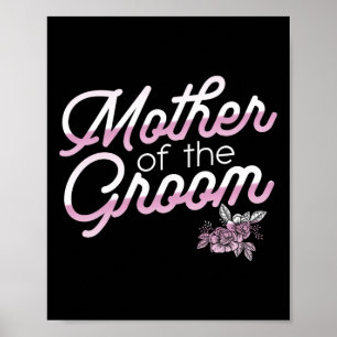 Mutter der Groom Hochzeit Probe für Braut bis Poster