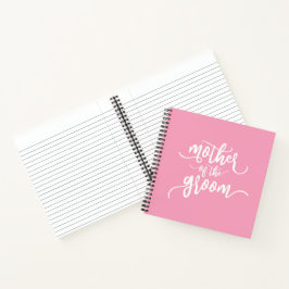 Mutter der Groom-Hochzeitkalligraphie | Notebook Notizbuch