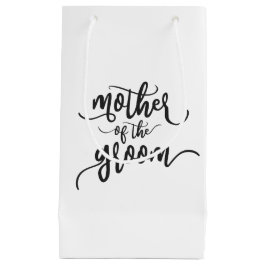 Mutter der Groom-Hochzeitskalligrafie| Geschenktas Kleine Geschenktüte