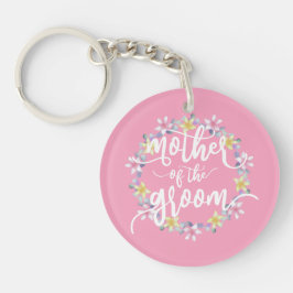 Mutter der Groom-Hochzeitskalligrafie| Schlüsselan Schlüsselanhänger