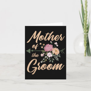 Mutter der Groom Hochzeitsparty Special Day Pret Karte