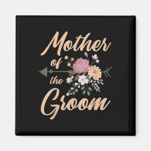 Mutter der Groom Hochzeitsparty Special Day Pret Magnet