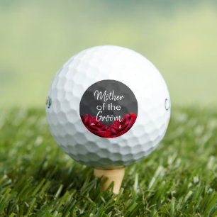 Mutter der Groom Marsala Burgund Bläserin  Golfball