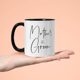 Mutter der Groom Modern Zweifarbige Tasse