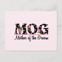 Mutter der Groom (MOG) Tulip Lettering