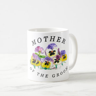 Mutter der Groom Stiefmütterchens Blumenzwiese Hoc Kaffeetasse