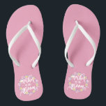 Mutter der Groom Wedding Calligraphy Flip Flops<br><div class="desc">Für weitere Anpassungen klicken Sie bitte auf die Schaltfläche "Anpassen" und verwenden Sie unser Designwerkzeug, um diese Vorlage zu ändern. Wenn die Optionen verfügbar sind, können Sie Text und Bild ändern, indem Sie einfach auf "Text oder Bild hier bearbeiten/entfernen" klicken und Ihre eigenen hinzufügen. Wenn Sie möchten, dass dieses Design...</div>