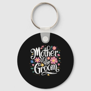 Mutter der Groomflora von der Braut für Hochzeit Schlüsselanhänger