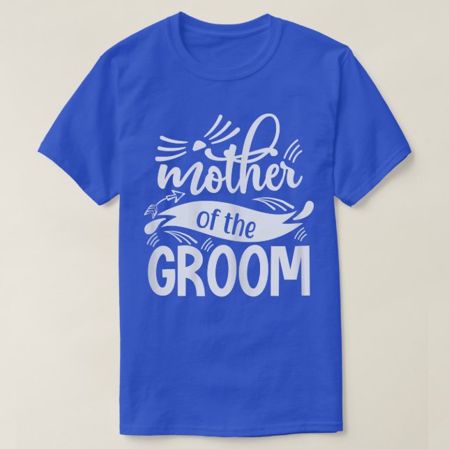 Mutter der Groommatching Wedding und Ba T-Shirt (Design vorne)