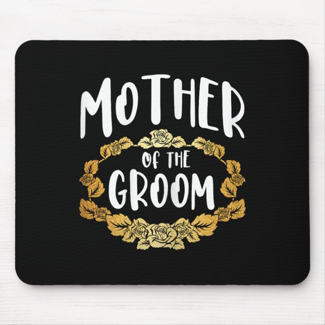 Mutter der Gruppe "Groom Junggeselinnen-Abschied" Mousepad (Vorne)