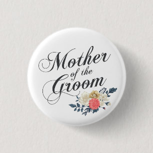Mutter der Hochzeit Button