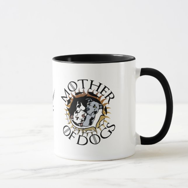 Mutter der Hundekaffee-Tasse Tasse (Rechts)