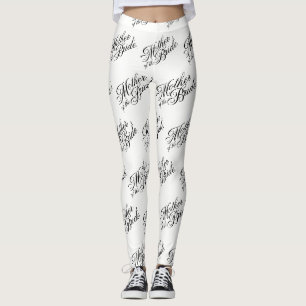 Mutter der Leggings - Schwarz auf Weiß