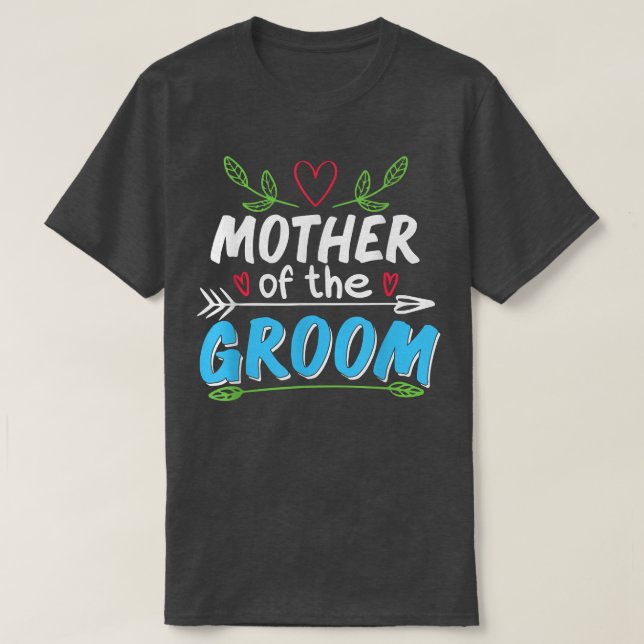 Mutter der Mama des Hochzeitsgartens T-Shirt (Design vorne)