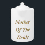 Mutter der Mama Goldweiße Gabe Gefallen<br><div class="desc">"Mutter der Braut" in einem schönen und eleganten Text gedruckt,  ist dies ein perfektes Geschenk oder Gastgeschenk für die Mutter der Braut. Sie können den Text nach Belieben anpassen.</div>