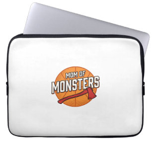Mutter der Monster Vintage Basketball-Mutter Desig Laptopschutzhülle