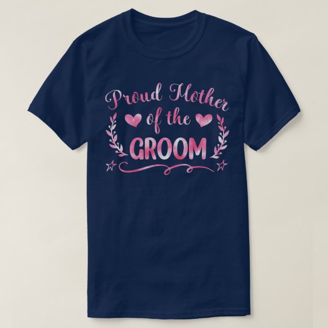 Mutter der Muttermutter des Bachelors der Braut P T-Shirt (Design vorne)