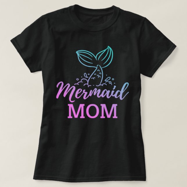 Mütter der Oma-Meerjungfrau-MamaEntspanntes Fit 11 T-Shirt (Design vorne)