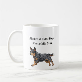 Mutter der Rinder Hunde, Vorname Kaffeetasse