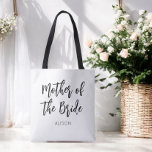 Mutter der Schwarz-weißen Hochzeit Tasche<br><div class="desc">Mutter der Braut Hochzeitstasche in Schwarz und Weiß. Gut für Hochzeiten,  Brautparty,  Bachelor Party Probe Dinner. Karo mehr Produkte mit diesem Design in der Kollektion unten.</div>