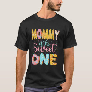 Mutter der süßen Mama Donuts Familie Matching T-Shirt