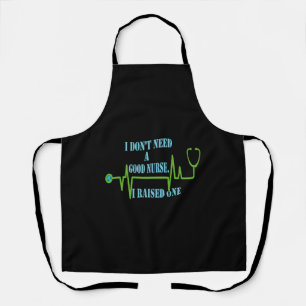 Mutter der T-Shirts des Krankenpflegers Graduate G Schürze