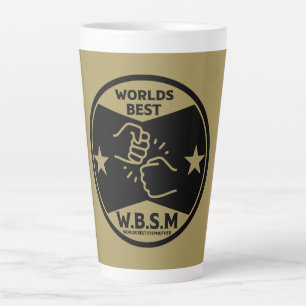 MUTTER DER WELT MIT BESTEN SCHRITTEN MILCHTASSE